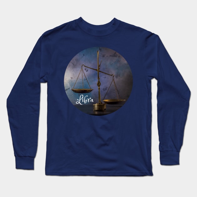 Libra Long Sleeve T-Shirt by Kat Heitzman